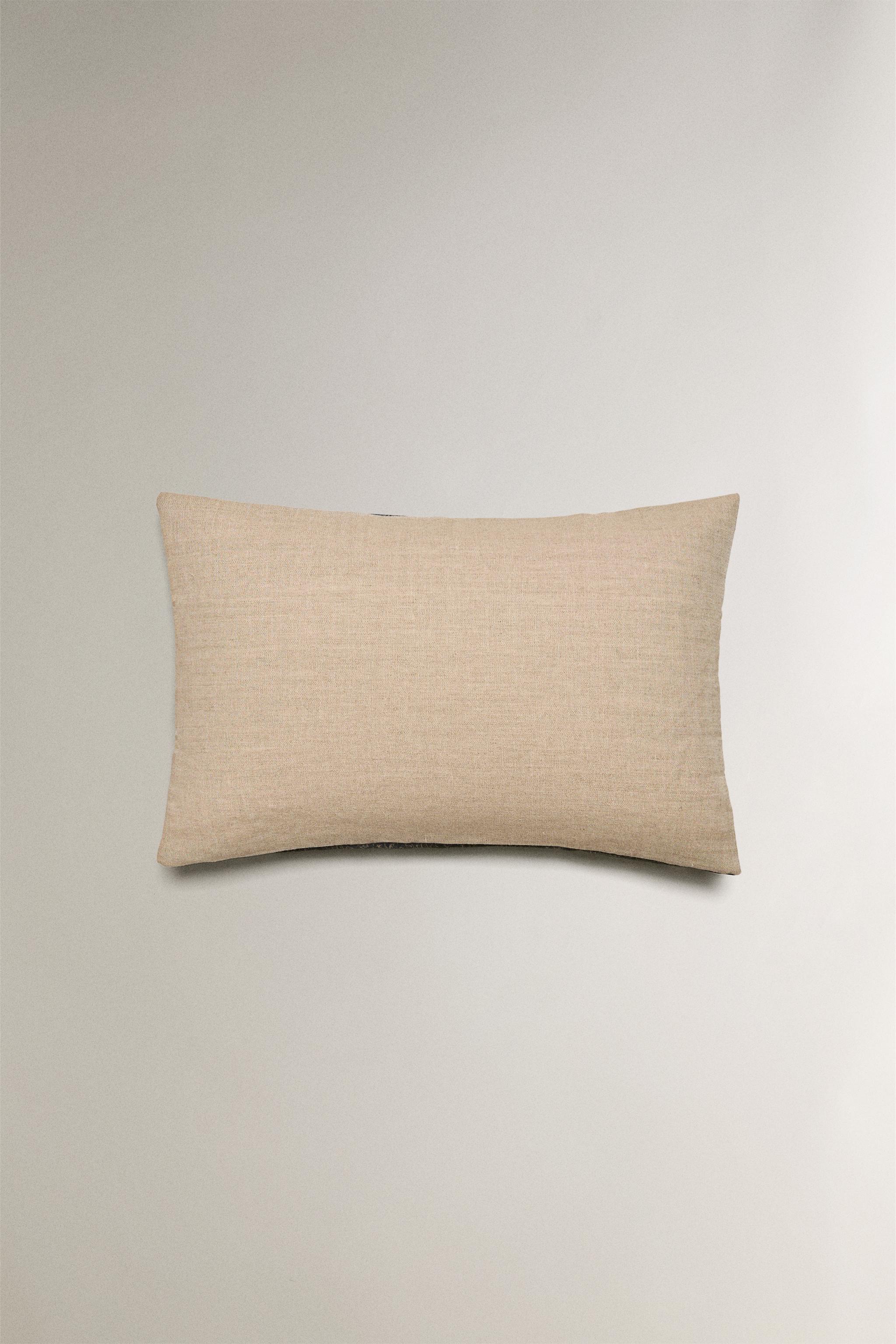 HOUSSE DE COUSSIN IMPRIMÉ CACHEMIRE